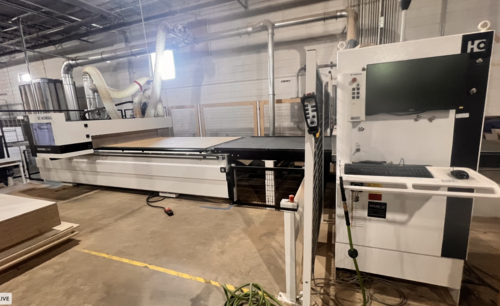 Homag #Centateq-N-300, CNC Router, 5x10 Table, Offload conveyor, 2020 - Image 3