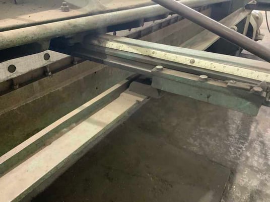 10 gauge x 10' Wysong #1010, mechanical shear, 24 front operated power back gauge, front squaring arm, front - Image 5