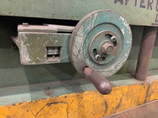 10 gauge x 10' Wysong #1010, mechanical shear, 24 front operated power back gauge, front squaring arm, front - Image 6