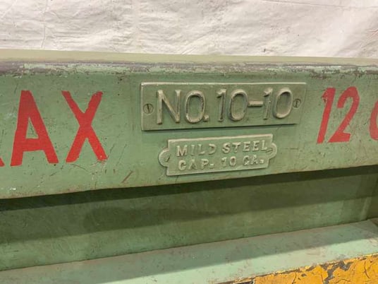 10 gauge x 10' Wysong #1010, mechanical shear, 24 front operated power back gauge, front squaring arm, front - Image 9