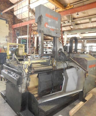 20" x 25" Marvel #2150, vertical band saw, 17' 6" x 1-1/4" blade, 30-500 SFPM, blade guide & tension, 40" - Image 2