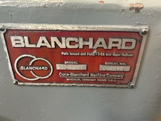 Blanchard #32HD-60, Rotary Surface Grinder, 60" magnetic chuck, remanufactured 2024, 1973 - Image 8