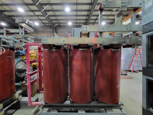 3000 KVA 4160 Primary, 600Y/347 Secondary, Eaton Cutler Hammer, Dry Transformer, Nema 2 - Image 3