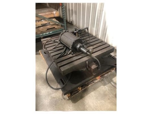 5" Giddings & Lewis #PMC-5-3X, CNC horizontal boring mill, 50 Tpr, 25 HP, 1120 RPM, 48" x120" table - Image 4