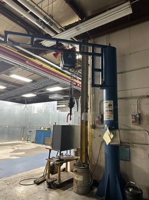 Gorbel #Q165, Jib Gorbel W/ G-force Intelligent Lifting Device. 165 lb., Stock # 0362324 - Image 1