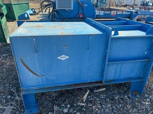 Excel #2R63, 2-ram automatic tie used baler, 60" W x 29.5" H chamber, 54" x 40" opening, 95 psi - Image 1