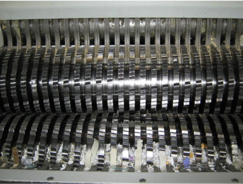 Martin Yale #Intimus-Power 16.87 (1/2" ) industrial strip cut shredder baler system - Image 2