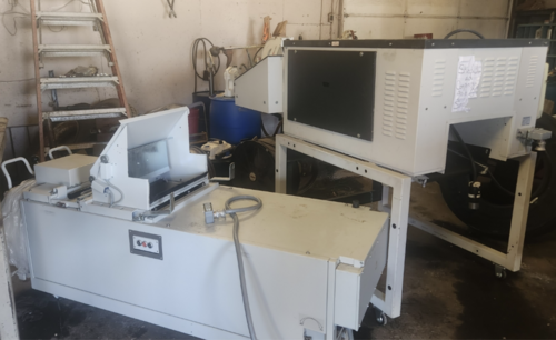 Martin Yale #Intimus-Power 16.87 (1/2" ) industrial strip cut shredder baler system - Image 3