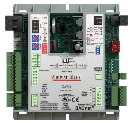 ALC Automated Logic Corporation ZN551 Zone Advanced Application ...