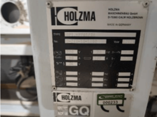 Holzma #OPT.HPPS81/38, Panel Saw, 2000 - Image 2