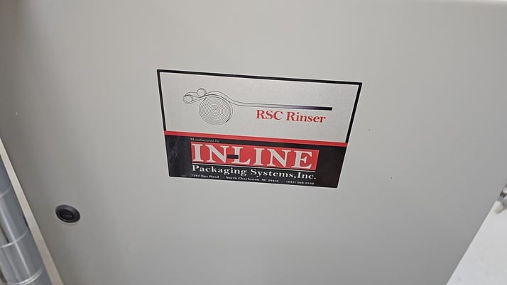 Inline Packaging Systems #RSC-Rinser, inline rinser & indexing conveyor ...