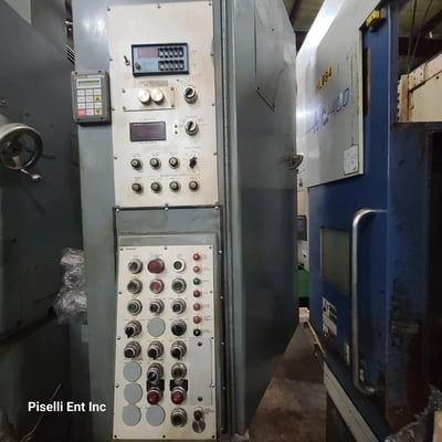 Fellows #10-2, gear shaper, 3" riser, 14" dia., pinion support tailstock, vari-speed drive, s/n #36880 - Image 8