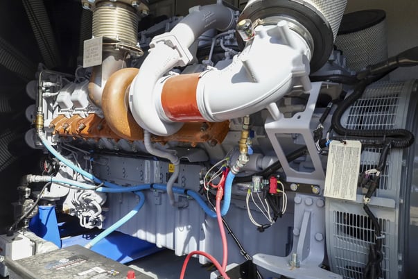 1000 KW MTU #16V2000G86S, standby diesel generator, open, 277/480 Volts, 2024, #089962 - Image 4