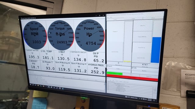 4735 HP @ 1000 RPM, Caterpillar #G3616, Natural gas compression