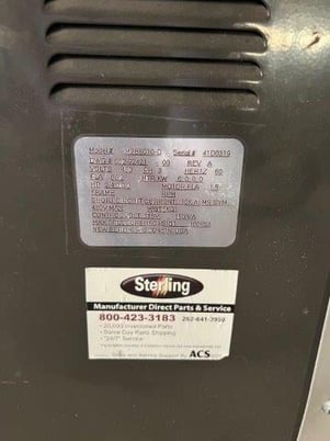 20 HP Cleaver-Brooks #Clear-Fire-CFV, Natural gas boiler, 150 psi, serial #NAV181698 - Image 3