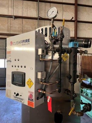 20 HP Cleaver-Brooks #Clear-Fire-CFV, Natural gas boiler, 150 psi, serial #NAV181698 - Image 6