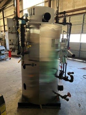 20 HP Cleaver-Brooks #Clear-Fire-CFV, Natural gas boiler, 150 psi, serial #NAV181698 - Image 8