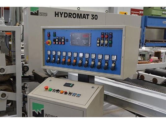 Weinig / Waco #Hydromat-5000, heavy duty feed through moulder, 11-head, 11-13/16" x5-1/2" cap., 656 FPM, 2" - Image 7