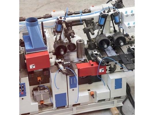 Weinig / Waco #Hydromat-5000, heavy duty feed through moulder, 11-head, 11-13/16" x5-1/2" cap., 656 FPM, 2" - Image 8