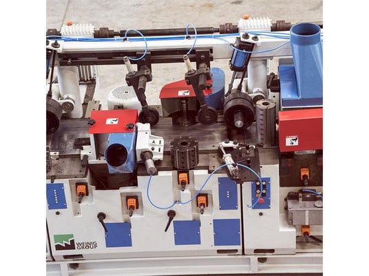 Weinig / Waco #Hydromat-5000, heavy duty feed through moulder, 11-head, 11-13/16" x5-1/2" cap., 656 FPM, 2" - Image 9
