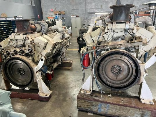 1000 HP Cummins #KTA38, Engine Assembly, Marine propulsion, 2018 - Image 1