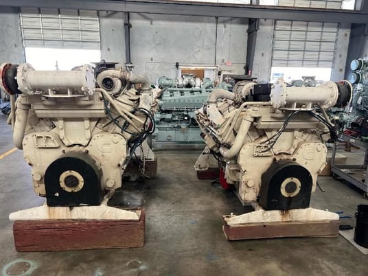1000 HP Cummins #KTA38, Engine Assembly, Marine propulsion, 2018 - Image 2