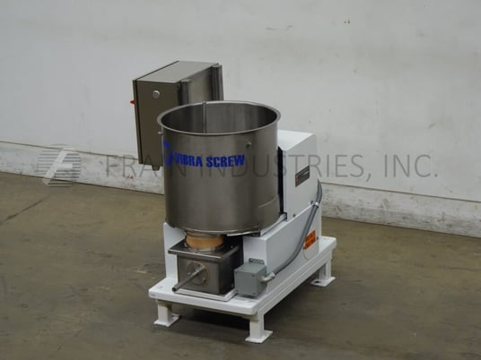 Vibra Screw, Stainless Steel volumetric vibratory feeder, 1-30 PPH, mounted on mild steel base - Image 5