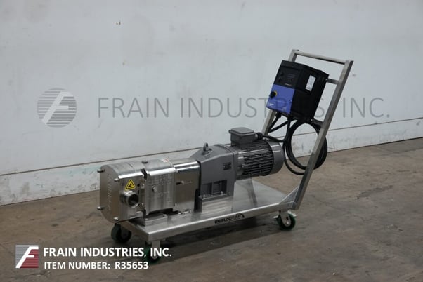 10-170 GPM @ 500 psi, Unibloc / May River Capital #PD500, positive displacement pump with 316 Stainless Steel - Image 1