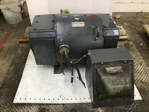 100 HP 1750 RPM Powertron 4070P450001, Frame 407ATZ, TEPV, 550 VA, 180 VF - Image 1