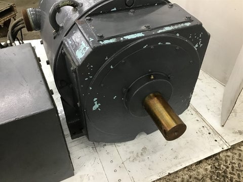 100 HP 1750 RPM Powertron 4070P450001, Frame 407ATZ, TEPV, 550 VA, 180 VF - Image 5