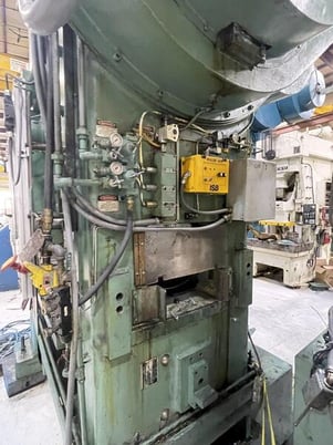 150 Ton, Minster #P2-150-54 Piece-Maker, straight side double crank high speed mechanical stamping press, 6" - Image 6