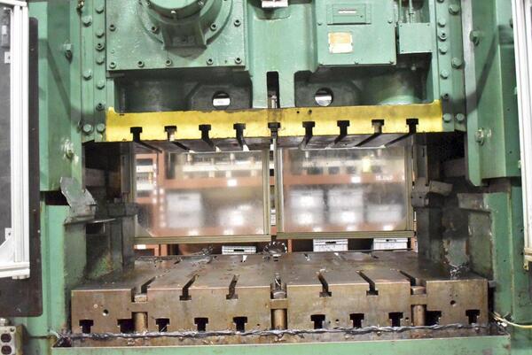 150 Ton, Minster #P2-150-54 Piece-Maker, straight side double crank high speed mechanical stamping press, 6" - Image 7