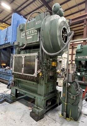 150 Ton, Minster #P2-150-54 Piece-Maker, straight side double crank high speed mechanical stamping press, 6" - Image 8