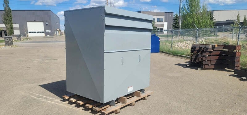 225 KVA 4160Y/2402 Primary, 600 Secondary, Hammond, auto transformer, dry, Nema 3R - Image 9