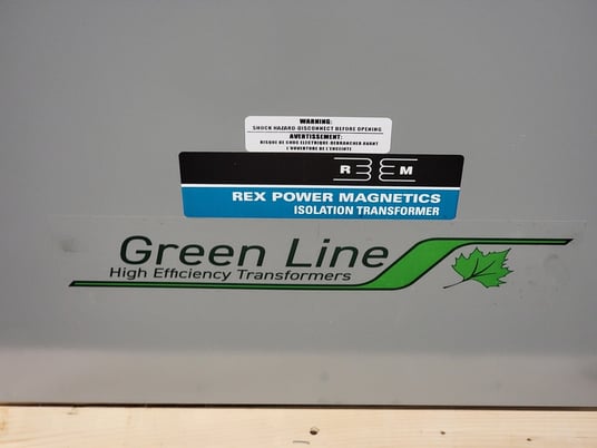 30 KVA 480 Primary, 208Y/120 Secondary, Rex Power Magnetics, isolation transformer, dry, new - Image 10