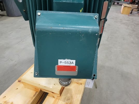 125 HP 3565 RPM Reliance L001AH, Frame 444LP, continuous duty, 460 Volts - Image 7