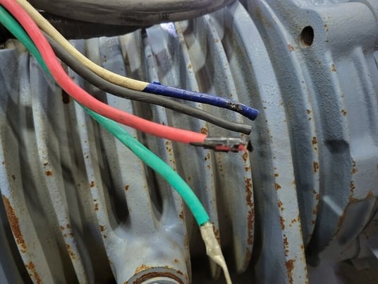 12 HP 885 RPM Murakami Seiki KEEH-135-8BW, vibrator motor, continuous duty, 575 Volts - Image 3