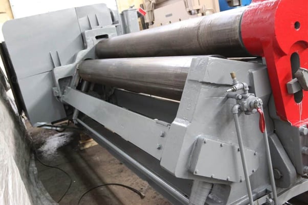 10' x 1/2" Bertsch #M-10240, 3-roll plate roll, 13" roll diameter - Image 3