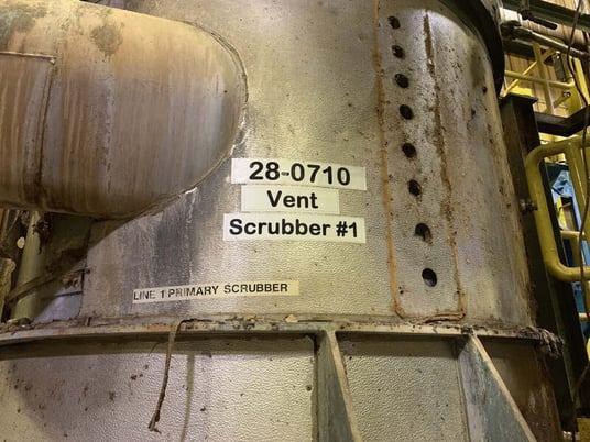 Venturi, Scrubber on Blue Frame, 60 psi @ 350F Tank Sec.1, 50 psi @ 300F TankSec.2 - Image 4