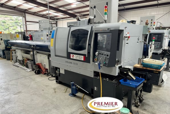 Ganesh #Cyclone-32CS, 7-Axis dual spindle turn/mill center w/Y-Axis, 1-3/8" bar, 10 HP, 6000 RPM, 2016 - Image 1