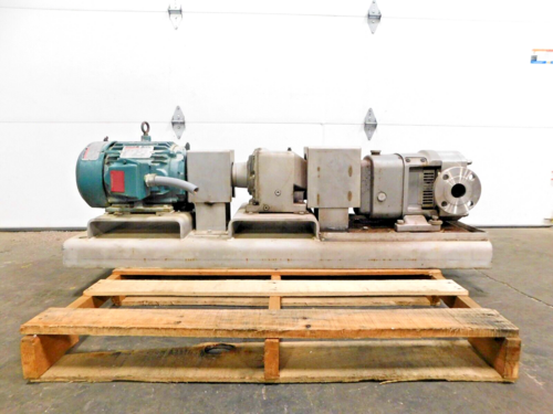 Wright Flow #CP30/0069, 5 HP, 1750 RPM, (2) 1-7/8" inlet/outlet, 12 bar, 460 V. - Image 1