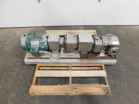 Wright Flow #CP30/0069, 5 HP, 1750 RPM, (2) 1-7/8" inlet/outlet, 12 bar, 460 V. - Image 2