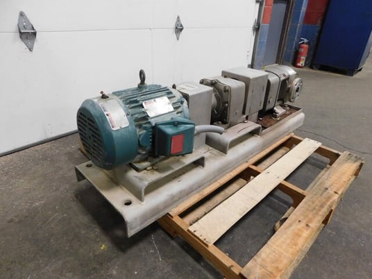 Wright Flow #CP30/0069, 5 HP, 1750 RPM, (2) 1-7/8" inlet/outlet, 12 bar, 460 V. - Image 3