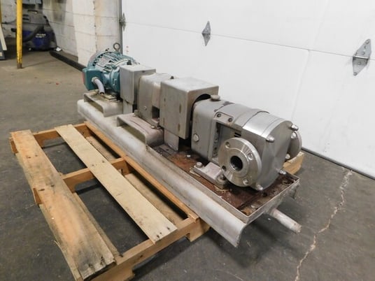 Wright Flow #CP30/0069, 5 HP, 1750 RPM, (2) 1-7/8" inlet/outlet, 12 bar, 460 V. - Image 4