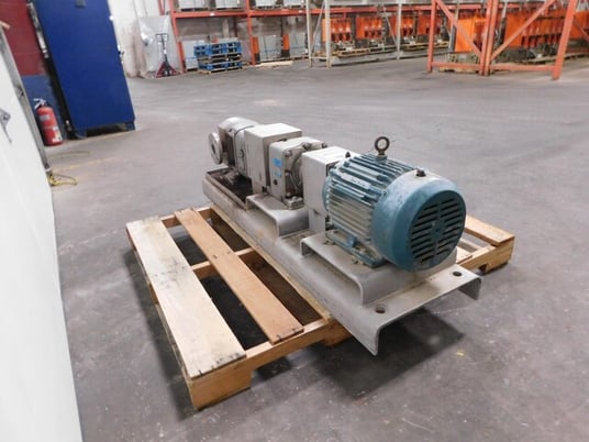 Wright Flow #CP30/0069, 5 HP, 1750 RPM, (2) 1-7/8" inlet/outlet, 12 bar, 460 V. - Image 6