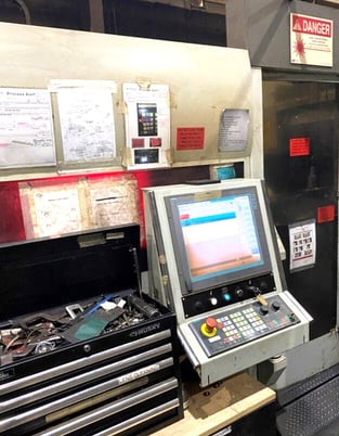 BLM Group, Adige #LT8, CNC laser tube cutter, 3500 watt, Siemens 840D CNC, 2013 - Image 2