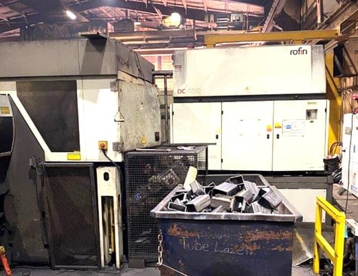 BLM Group, Adige #LT8, CNC laser tube cutter, 3500 watt, Siemens 840D CNC, 2013 - Image 10