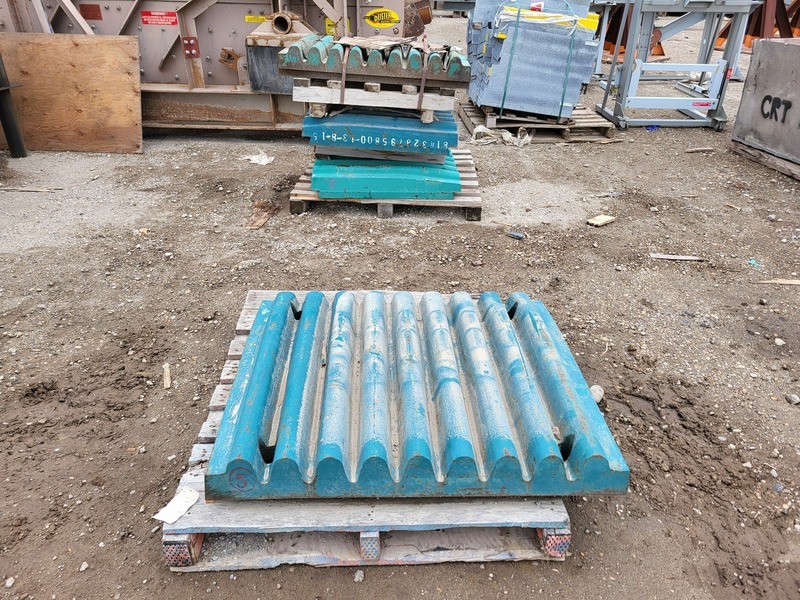Metso Plate Metso #614328795800, movable jaw plate for jaw crushers for Sale ...