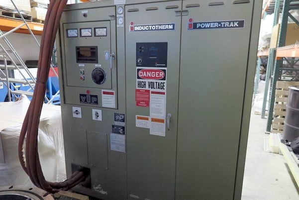 50 KW Inductotherm #PT-30/2-VIP, 100 lb. melter for Sale | Surplus Record