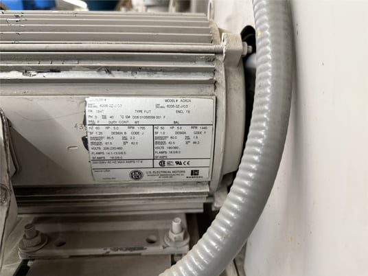 AEC, Whitlock #VTP-5, vacuum conveyor, 5 HP - Image 4